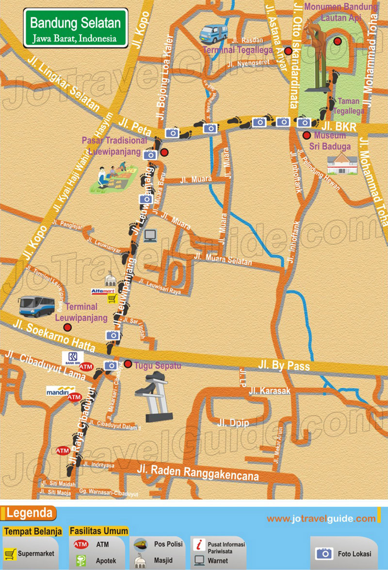 software peta kota bandung 2017